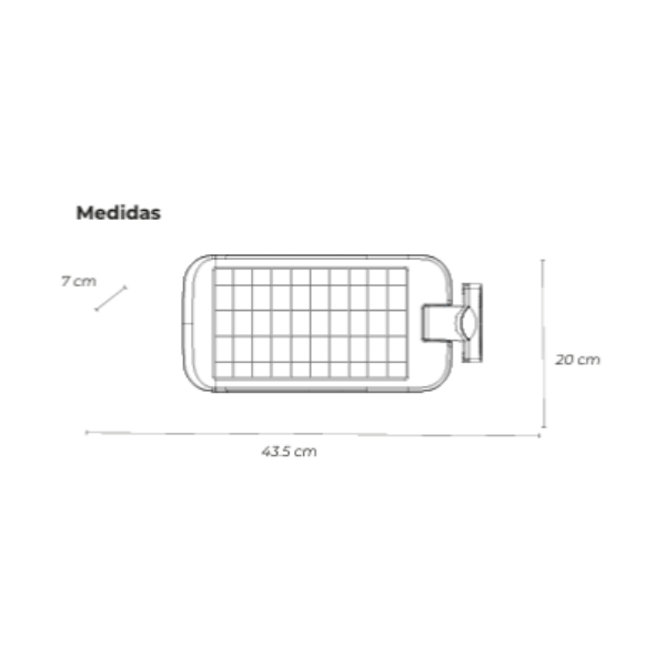 SOLAR ALL IN ONE 100W 5700K YM-SAIO100W YUSISAM SOLARES Yusisam
