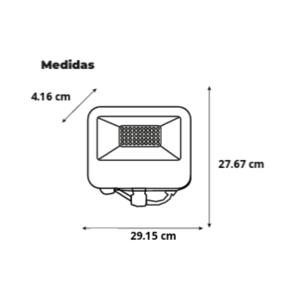 REFLECTOR LED 200W CCT YM-RL200-CCT YUSISAM REFLECTORES  Yusisam