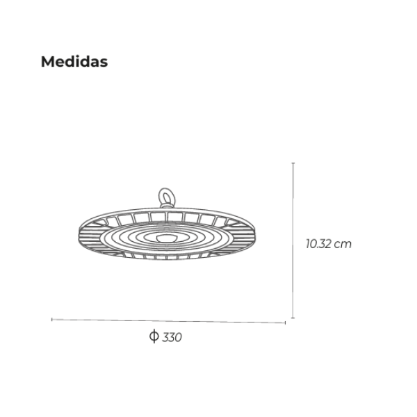 UFO LED HIGHBAY 200W 5 700K YM-UHB200W YUSISAM UFO´s Yusisam