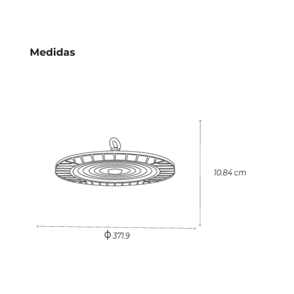 UFO LED HIGHBAY 300W 5 700K YM-UHB300W YUSISAM UFO´s Yusisam