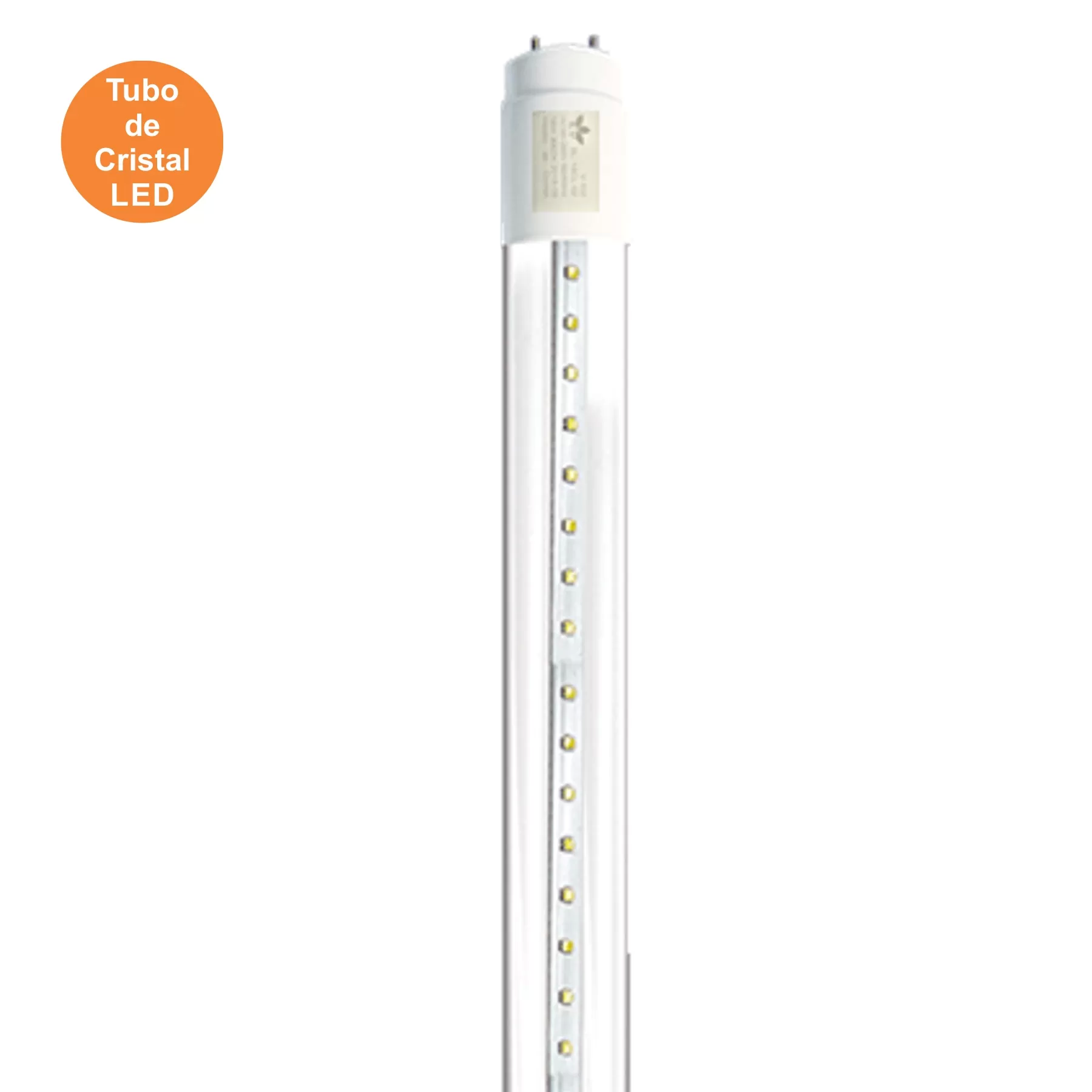 Tubo de cristal LED YU-BL-18CL-01 ILV Iluminación Verde TUBOS LED Yusisam