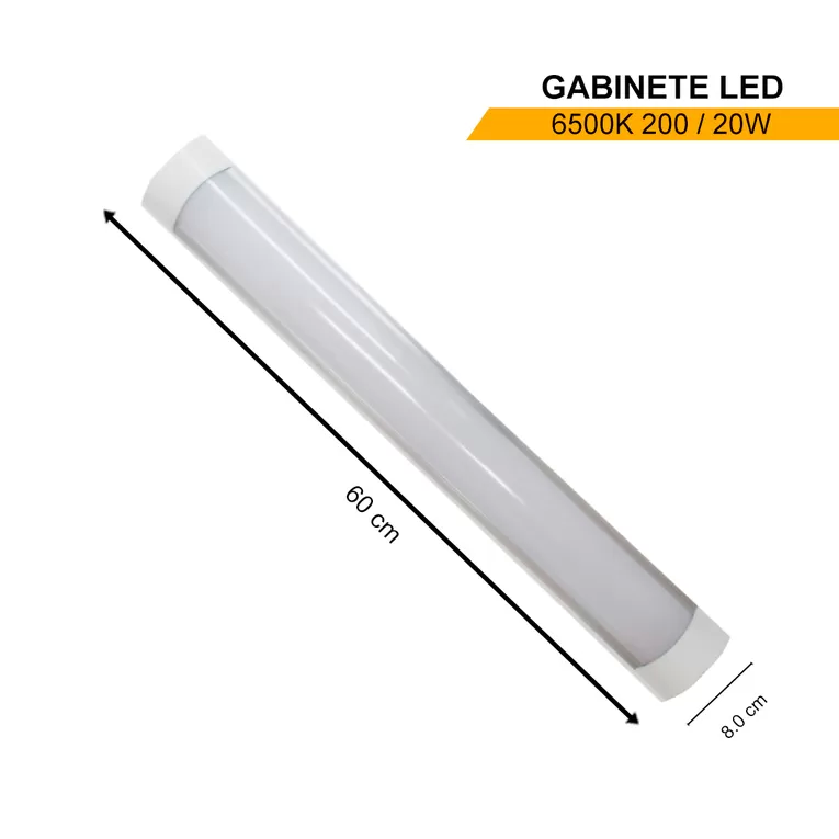 Gabinete LED 20W YU-DG-012 ILV Iluminación Verde TUBOS LED Yusisam
