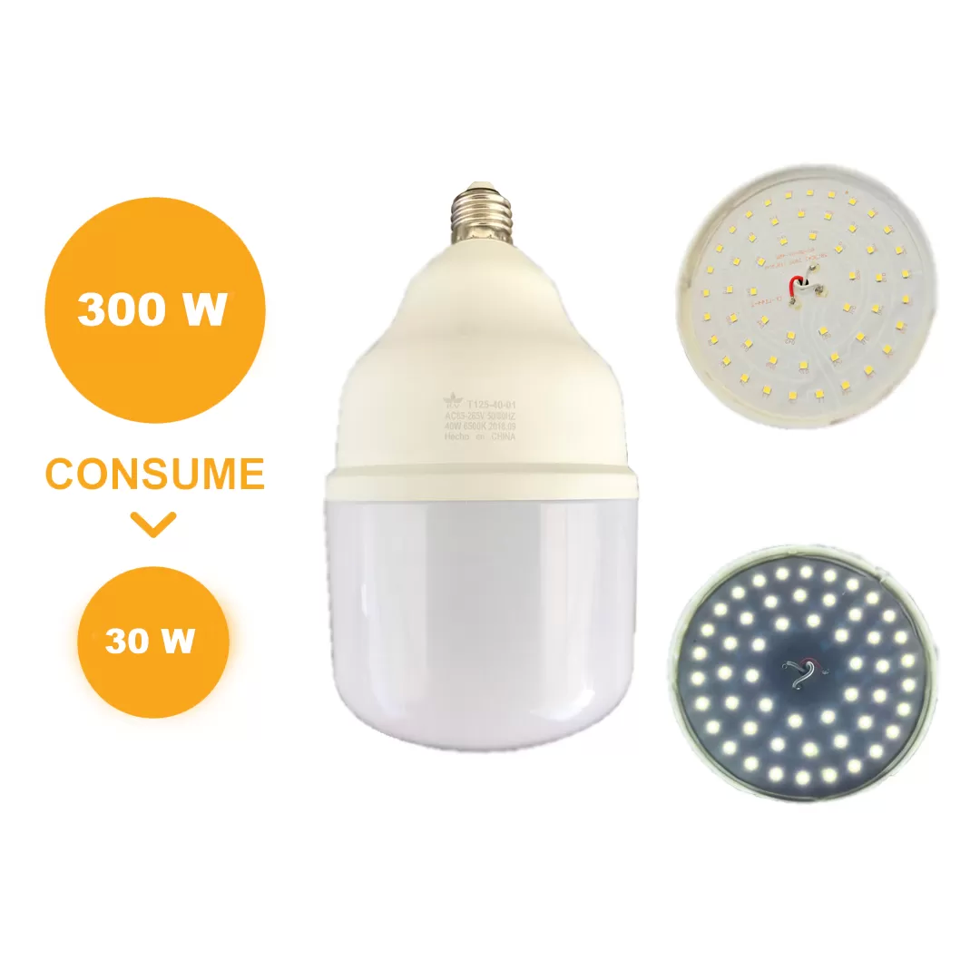Foco LED T100 YU-T100-30-01 ILV Iluminación Verde ALTA POTENCIA Yusisam