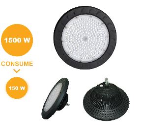 Campana UFO de 150W YU-GKUFO-150-01 ILV Iluminación Verde ALTA POTENCIA Yusisam