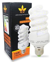 Foco Espiral de 16W YU-YM-016-01 ILV Iluminación Verde COMERCIAL Yusisam