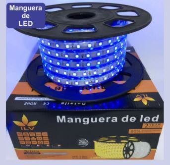 Manguera SMD 2835 AZUL YU-DT-623 ILV Iluminación Verde MANGUERAS-TIRAS LED Yusisam