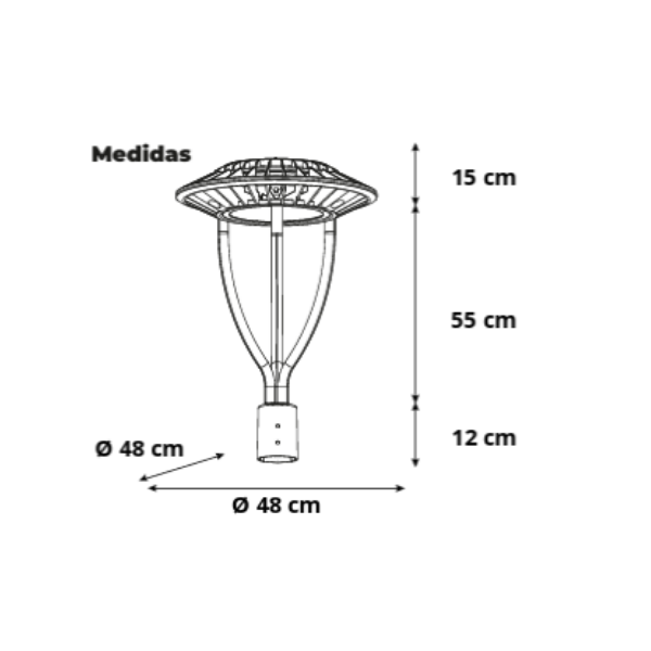 SUBURBANO PDP SS 100W YM-PPSS100W YUSISAM SUBURBANO Yusisam